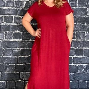 Red Maxi Dress